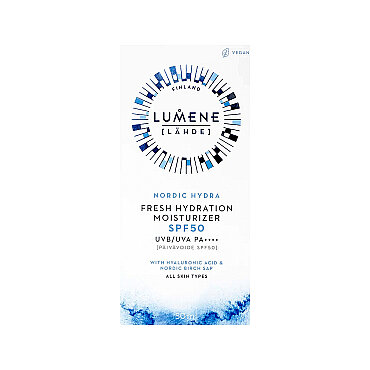 Lumene Fresh Hydration Moisturizer SPF50 - Güneş Koruyucu Etkili Nemlendirici Krem SPF50 50 ml - Lumene (1)