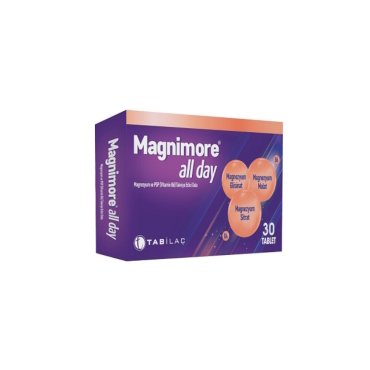 Magnimore All Day Takviye Edici Gıda 30 Tablet - Tabilaç