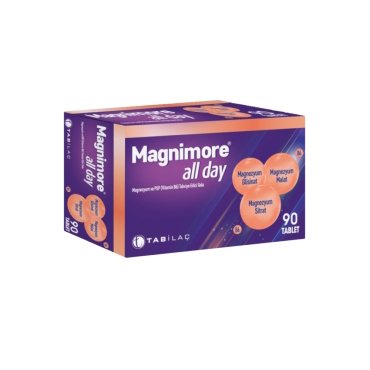 Magnimore All Day Takviye Edici Gıda 90 Tablet - Tabilaç