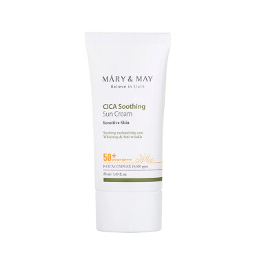 Mary and May Cica Soothing Yatıştırıcı Güneş Kremi SPF50+ 50ml - Mary and May