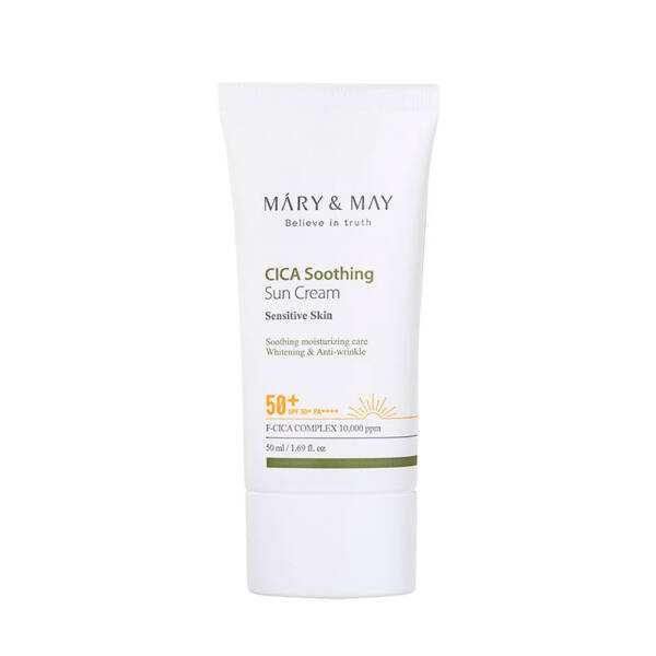 Mary and May Cica Soothing Yatıştırıcı Güneş Kremi SPF50+ 50ml - 1