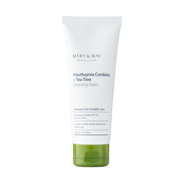 Mary & May Houttuynia Cordata + Tea Tree Temizleyici Köpük 150 ml - 1