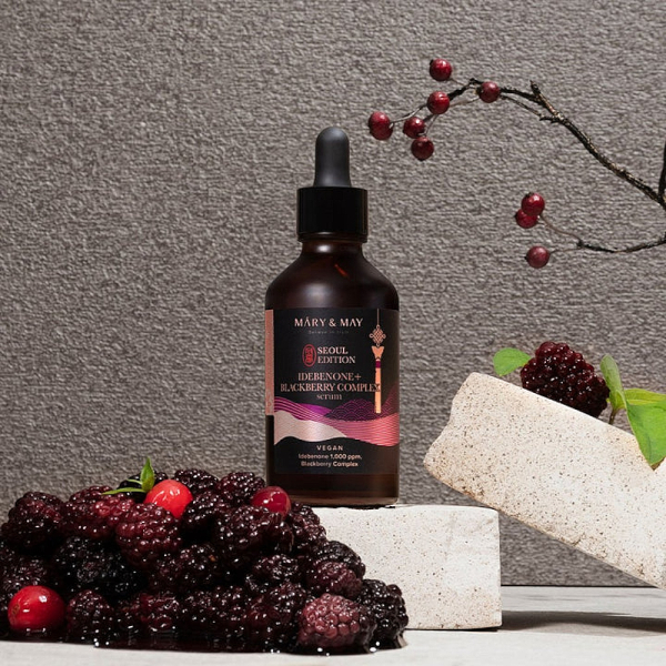 Mary & May Seoul Edition Idebenone + Blackberry Complex İçeren Yaşlanma Karşıtı Serum 80 ml - 2