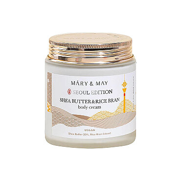 Mary & May Seoul Edition Shea Rice Body Cream - Nemlendirici Vücut Kremi 250 ml - Mary and May