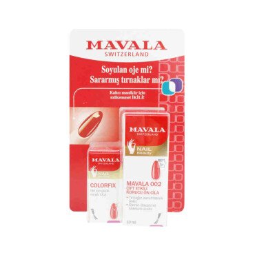 Mavala 002 Base Coat 10ml + Colorfix 5ml Set - Mavala