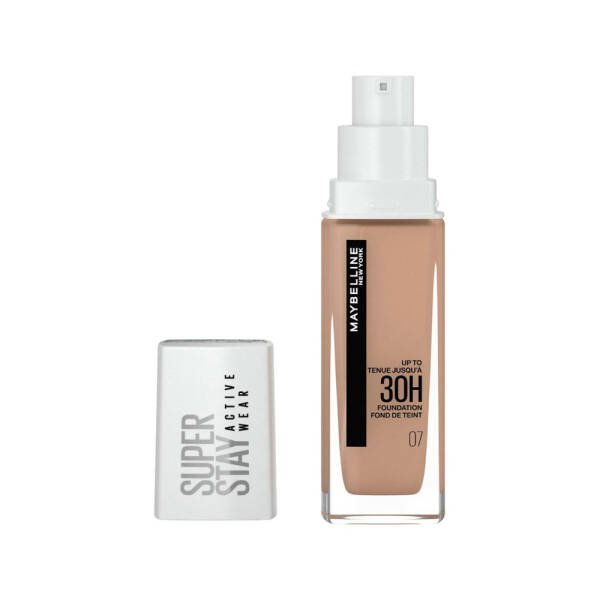 Maybelline Super Stay Active Wear 30H Foundation 30ml No:07 Classic Nude - 1