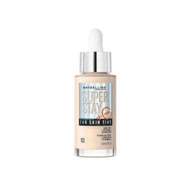 Maybelline Super Stay Skin Tint Up To 24H +Vitamin C Foundation 30ml No:03 - Maybelline