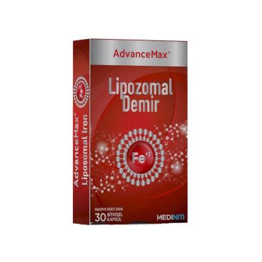 Mediniti Liposomal Demir 30 Bitkisel Kapsül - Mediniti