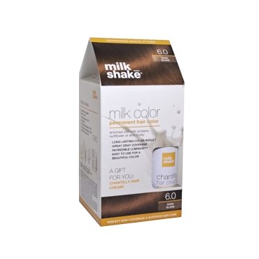 Milk Shake 6 Koyu Kumral Saç Boyası + Saç Kremi 50 ml Set - Milk Shake
