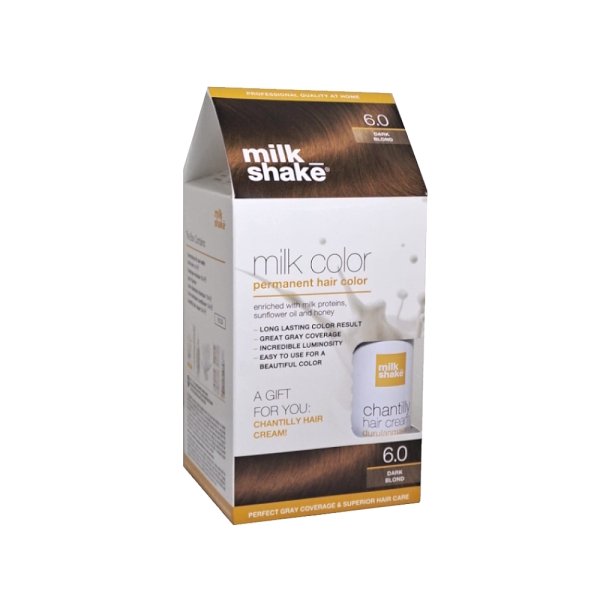 Milk Shake 6 Koyu Kumral Saç Boyası + Saç Kremi 50 ml Set - 1