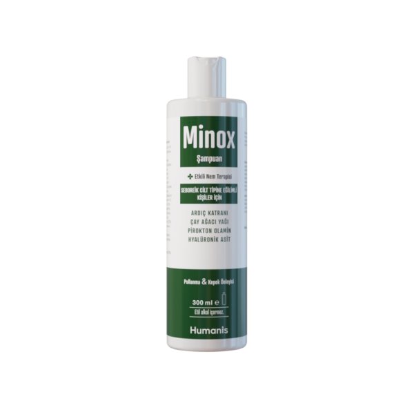 Minox Seboreik Cilt Tipine Eğilimli Kişiler İçin P-Yağ Dengesi Kontrolü Şampuan 300ml - 1
