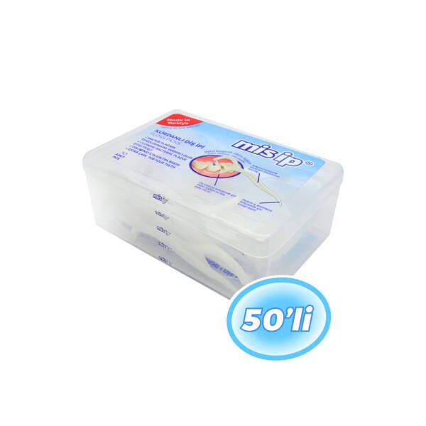 Mis İp Kürdanlı Diş İpi 50 Adet - 1