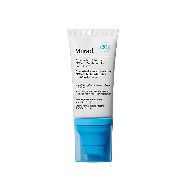 Murad Superactive Moisturizer SPF40: Mattifying Oil + Pore Control Cream Yağlanma Karşıtı ve Gözenek Sıkılaştırıcı 50 ml - 1