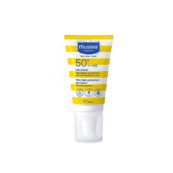 Mustela Çok Yüksek Koruma Faktörlü Güneş Losyonu SPF50+40ml - 1