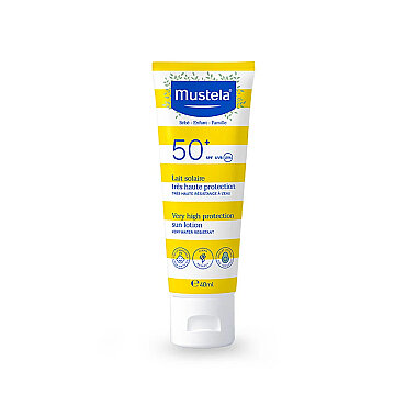 Mustela Çok Yüksek Koruma Faktörlü SPF50+ Güneş Losyonu 40 ml - Mustela