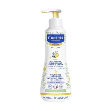 Mustela Cold Cream İçeren Besleyici Şampuan 300ml - Mustela