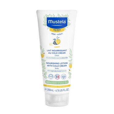 Mustela Cold Cream İçeren Besleyici Vücut Losyonu 200ml - Mustela