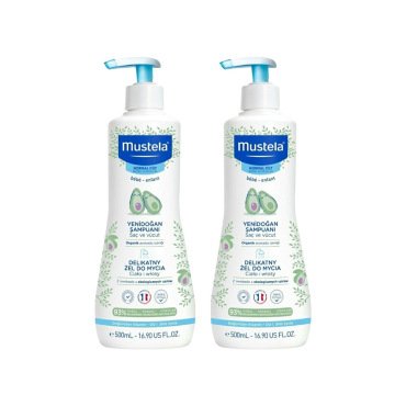 Mustela Gentle Cleansing Yenidoğan Şampuanı 2x500ml - Mustela