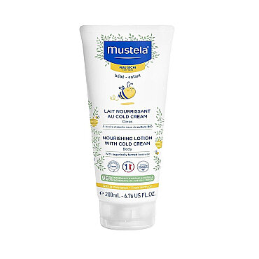 Mustela Nourishing Lotion With Cold Cream Kuru Ciltler İçin Besleyici ve Nemlendirici Vücut Losyonu 200 ml - Mustela