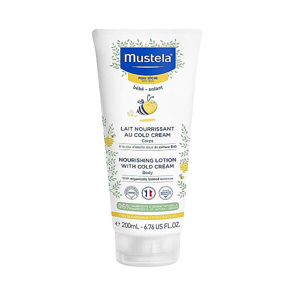 Mustela Nourishing Lotion With Cold Cream Kuru Ciltler İçin Besleyici ve Nemlendirici Vücut Losyonu 200 ml - 1