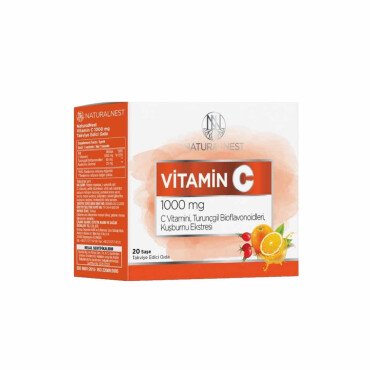 Naturalnest Vitamin C 100mg 20 Saşe - Naturalnest