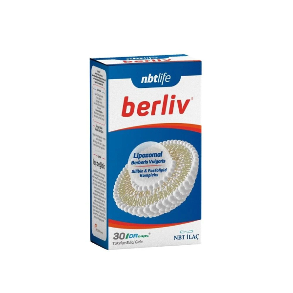 NBT Life Berliv Lipozomal Berberis Vulgaris Takviye Edici Gıda 30 Kapsül - 1