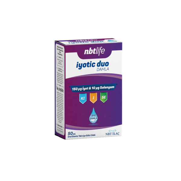 NBT Life İyotic Duo Damla Takviye Edici Gıda 50 ml - 1