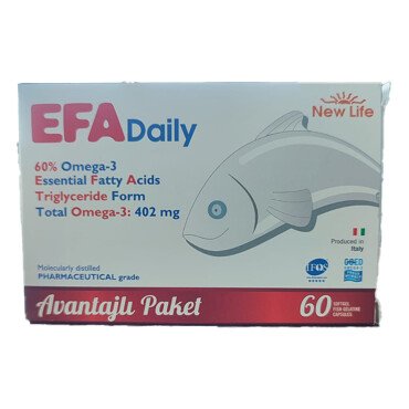 New Life Efa Daily 60 Kapsül - New Life