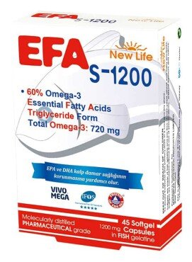 New Life Efa S-1200 45 Kapsül - New Life