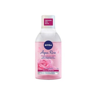 Nivea Aqua Rose Çift Fazlı Micellar Makyaj Temizleme Suyu 400ml - Nivea