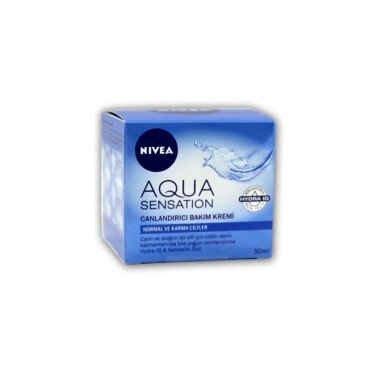 Nivea Aqua Sensation Normal ve Karma Ciltler İçin Canlandırıcı Bakım Kremi 50ml - Nivea