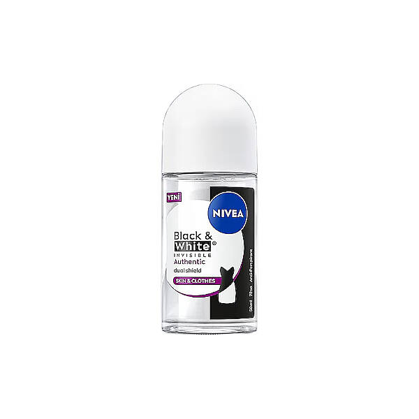 Nivea Black & White Authentic Roll-On 50 ml - 1