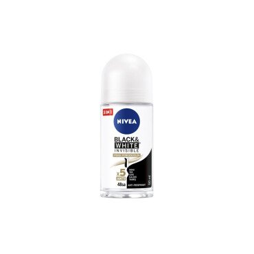 Nivea Black White Invisible İpeksi Pürüssüzlük Deodorant Roll-on 50ml - Nivea