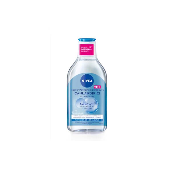 Nivea Canlandırıcı Micellar Makyaj Temzileme Suyu 400ml - 1
