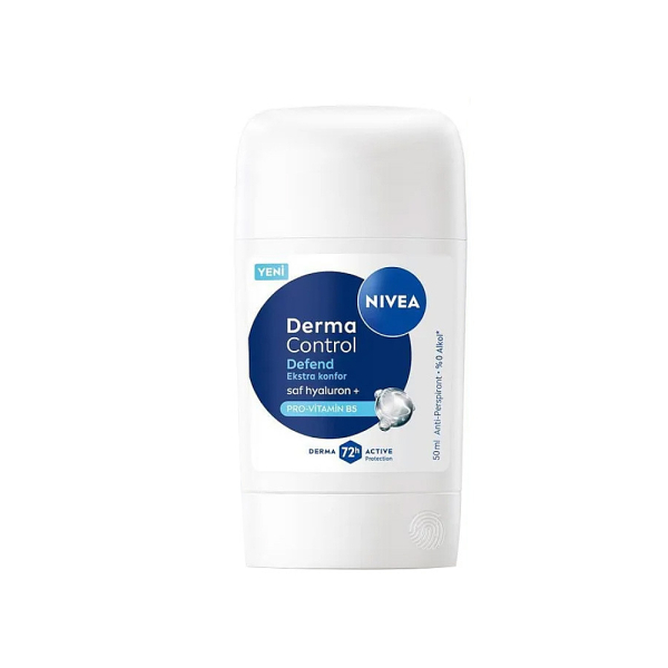 Nivea Derma Control Defend 72h Terleme Karşıtı Stik 50 ml - 1