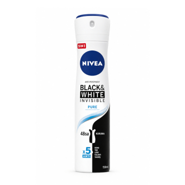 Nivea Invisible Pure Deodorant Sprey 150ml - Nivea
