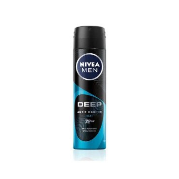 Nivea Men Deep Aktif Karbon Beat Anti-Perspirant Deodorant 150ml - Nivea
