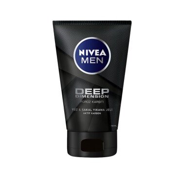Nivea Men Deep Dimension Yüz ve Sakal Yıkama Jeli 100ml - Nivea