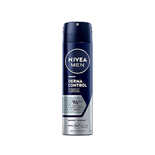 Nivea Men Derma Control Clinical 96sa Deodorant Spray 150 ml - 1