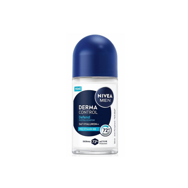 Nivea Men Derma Control Defend 72h Roll-On 50 ml - 1
