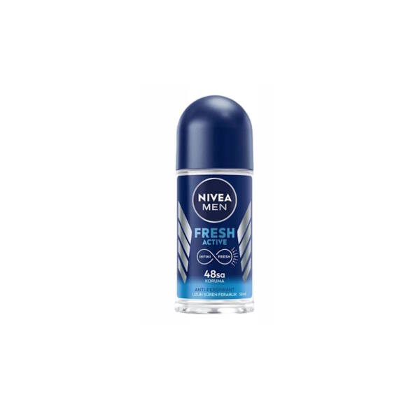 Nivea Men Fresh Active Anti-Perspirant Roll-on 50ml - 1