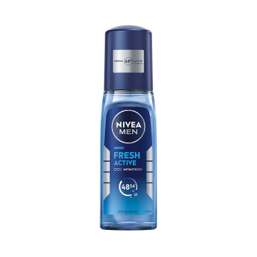 Nivea Men Fresh Active Deodorant 75ml - Nivea