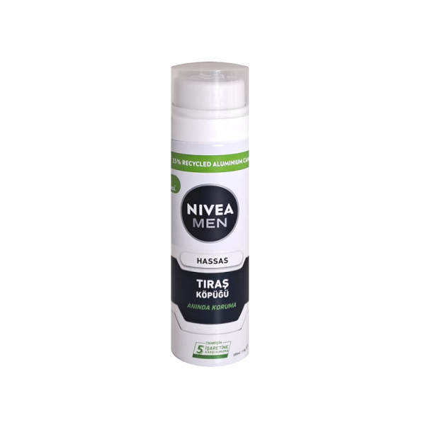 Nivea Men Hassas Tıraş Köpüğü 200ml - 1