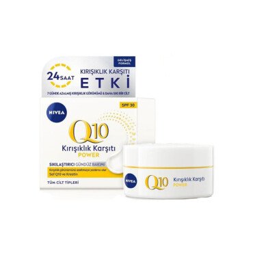 Nivea Q10 Kırışıklık Karşıtı Power Sıkılaştırıcı Gündüz Bakım Kremi SPF30 50ml - Nivea