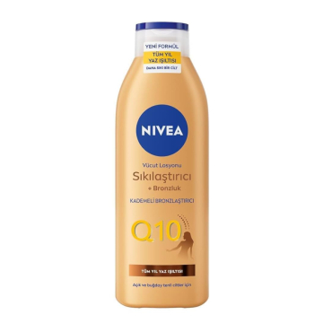 Nivea Q10 Sıkılaştırıcı + Bronzluk Vücut Losyonu 400 ml - Nivea