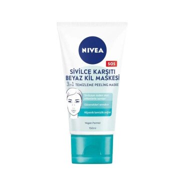 Nivea Sivilce Karşıtı Beyaz Kil Maskesi 150ml - Nivea