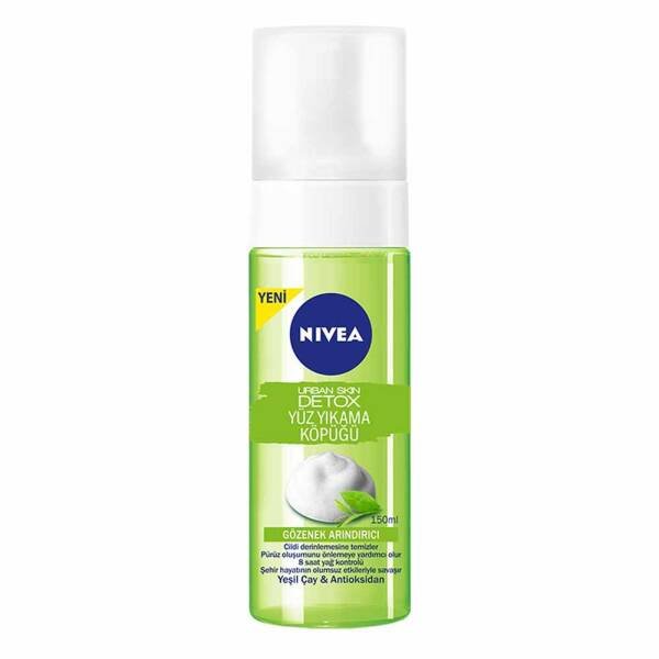 Nivea Urban Skin Detox Yüz Yıkama Köpüğü 150ml - 1