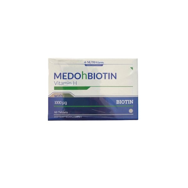 Nutrafarm Medohbiotin 1mg 60 Tablet - 1