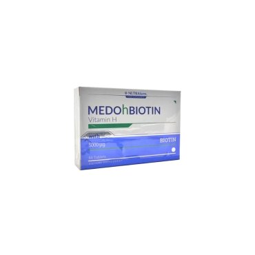 Nutrafarm Medohbiotin 2.5mg 60 Tablet - Nutrafarm