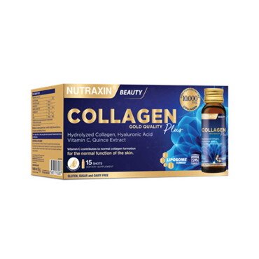 Nutraxin Beauty Gold Collagen Plus 15 Shot - Nutraxin